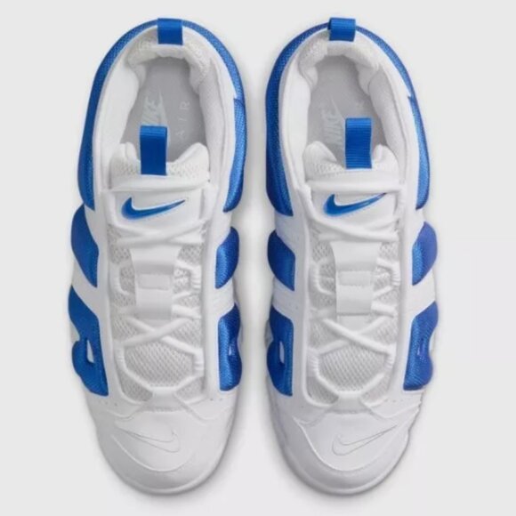 Nike Air More Uptempo Low 'White/Hyper Royal' Expeditedship - Picture 4 of 6